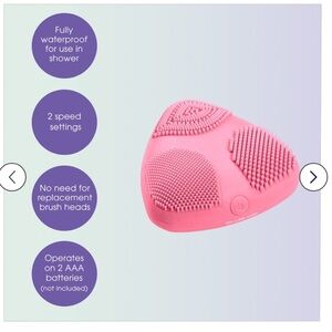 CONAIR True Glow Skin Pod Pink Facial Cleansing Brush